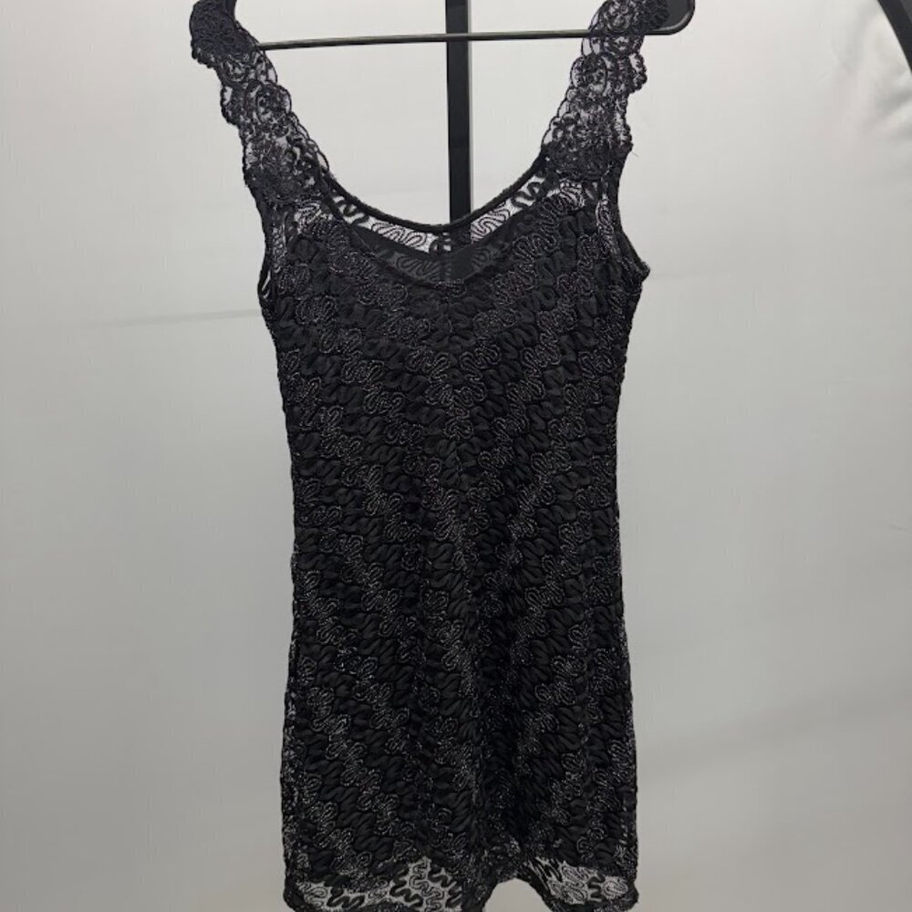 Free People Black Foiled Again Bodycon Dress - Picture 6 of 6